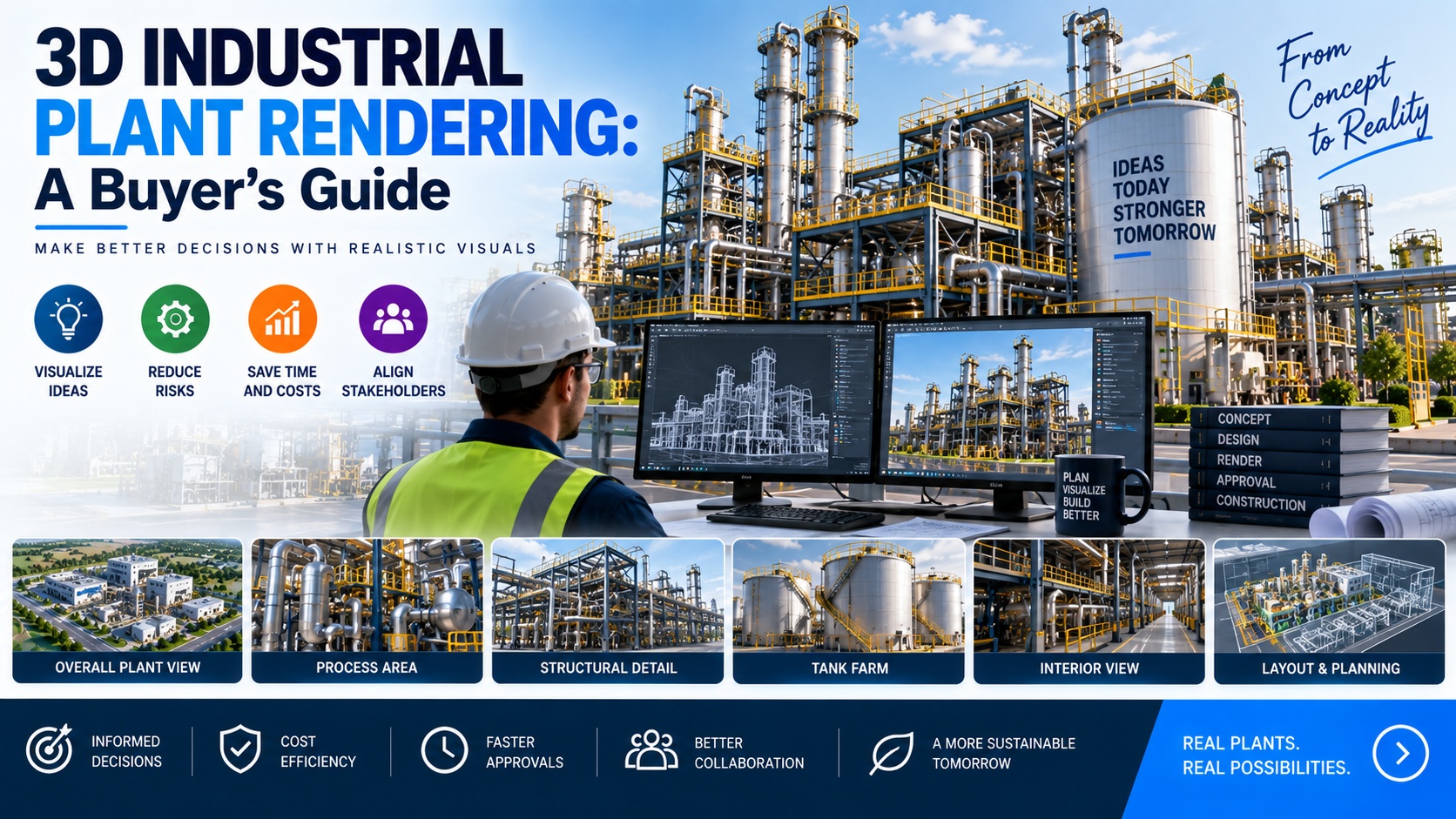3D Industrial Plant Rendering: A Buyer's Guide