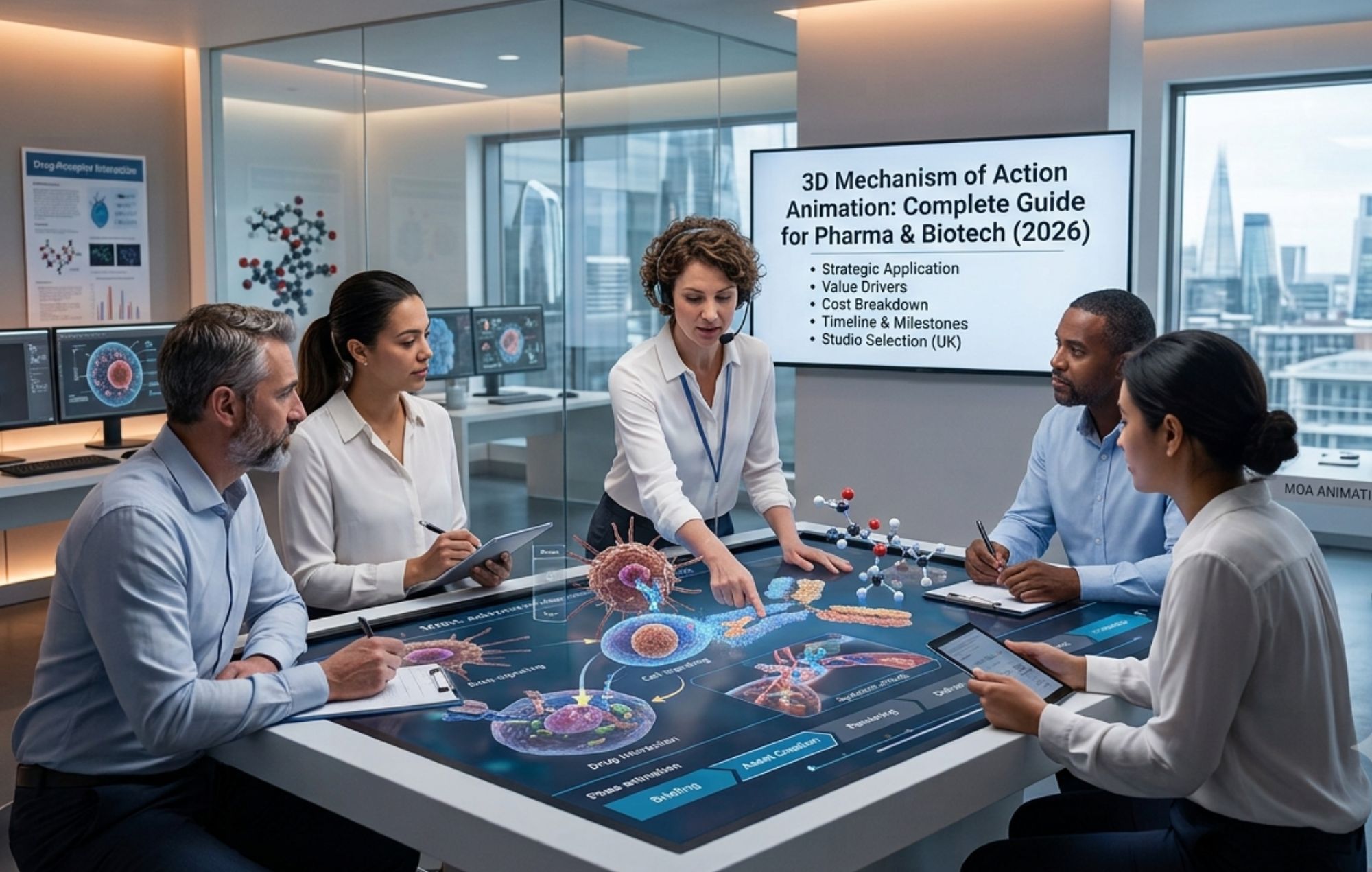 3D Mechanism of Action Animation: Complete Guide for Pharma & Biotech (2026)