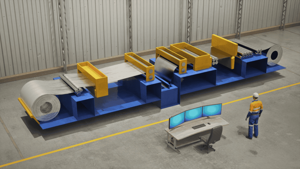 3D Visualization for Production Lines and Manufacturing Workflows