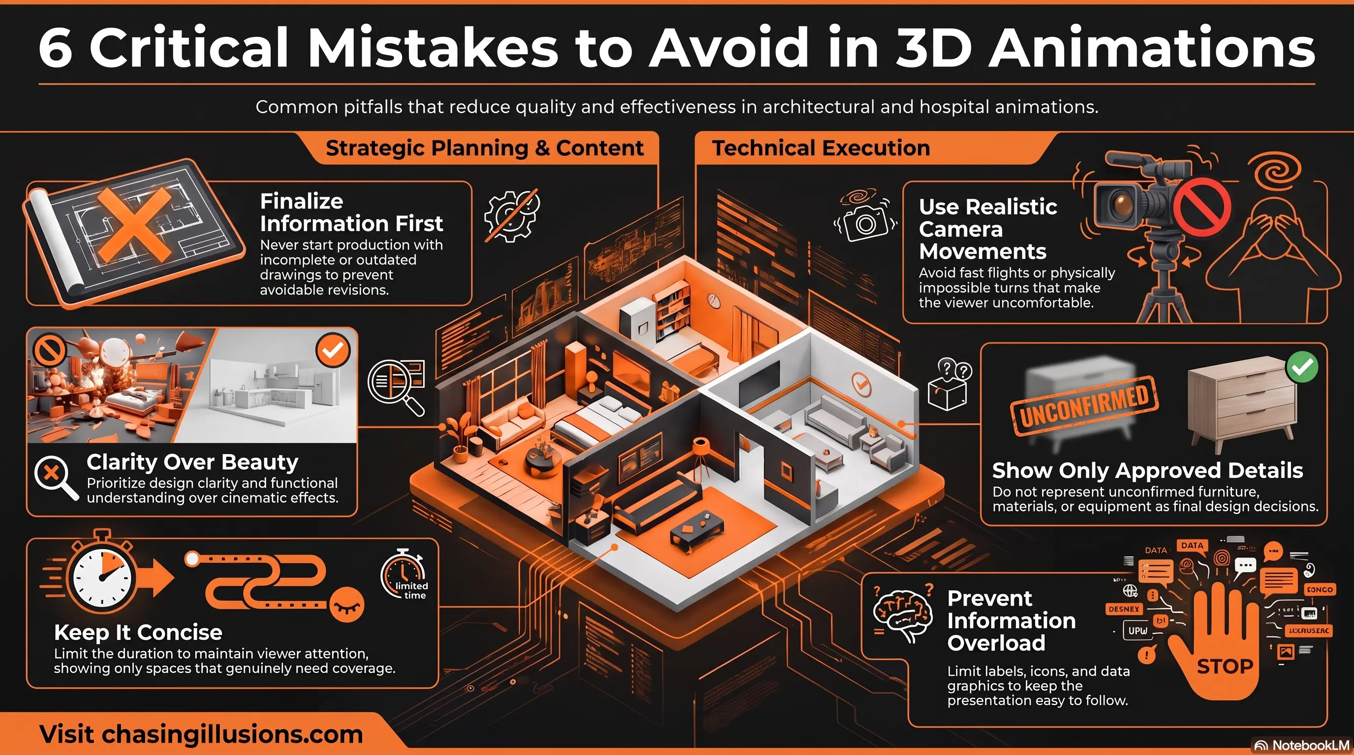 common mistakes to avoid in 3D architectural
