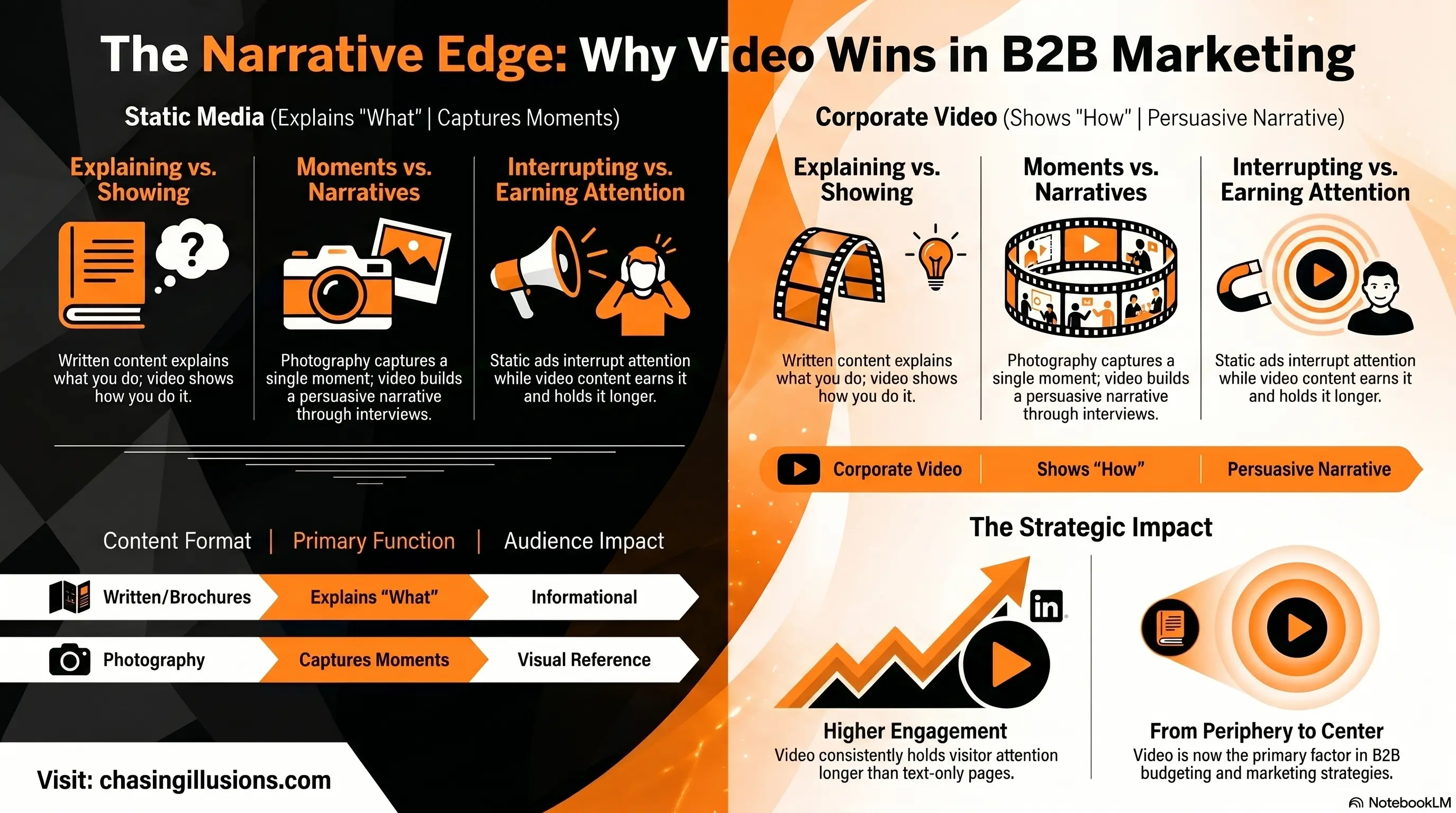 Corporate Film vs. Traditional Marketing Content
