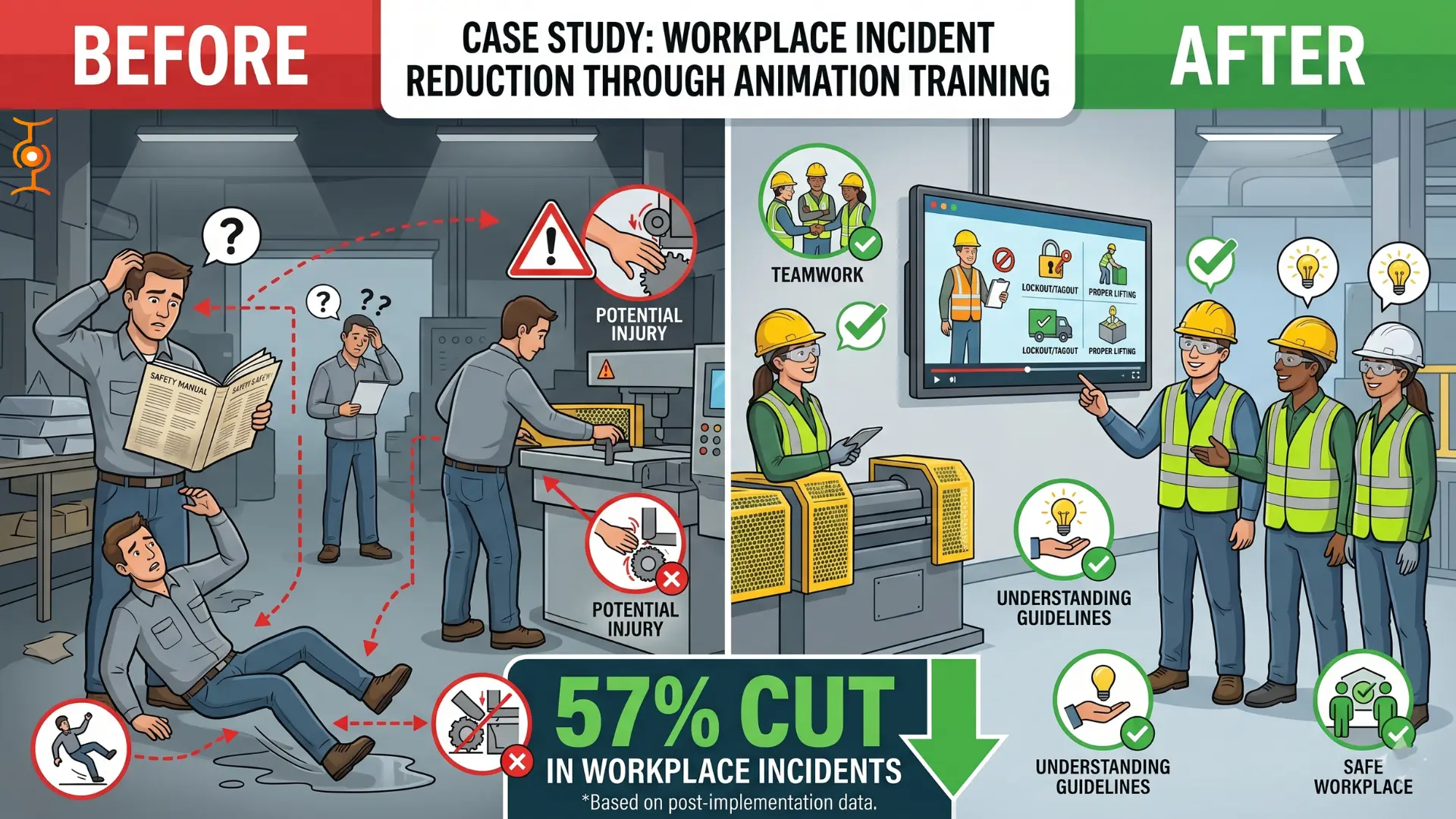 How Hindalco Used Safety Training Animation Video to Cut Workplace Incidents by 57%