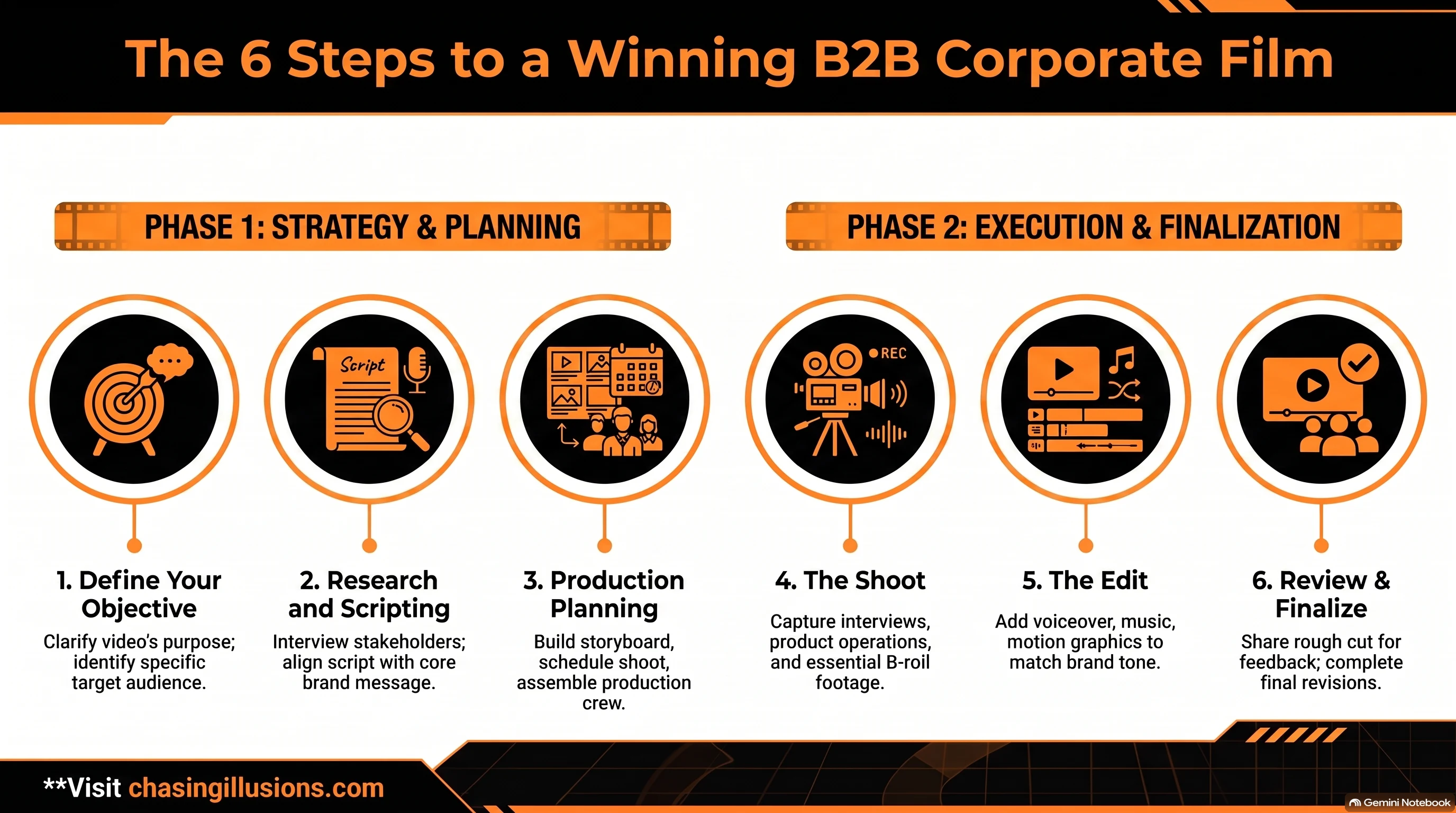 How To Create A Corporate Film Step by Step Guide