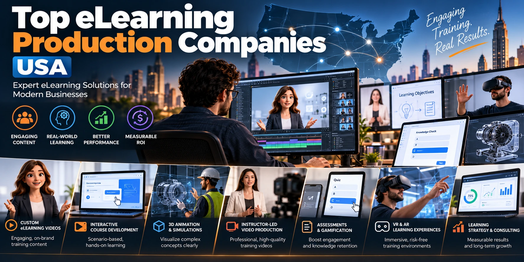 Top eLearning Production Companies USA
