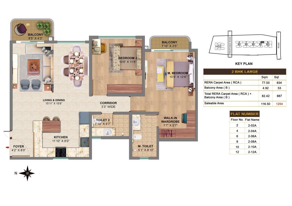 2BHK Walkthrough