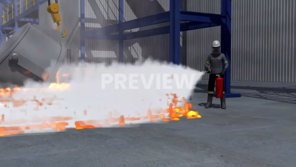 Molten-Metal-Safety-Animation-Video