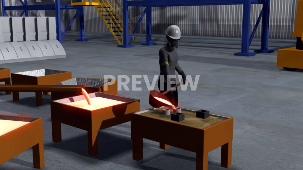 Molten-Metal-Safety-Animation-Video