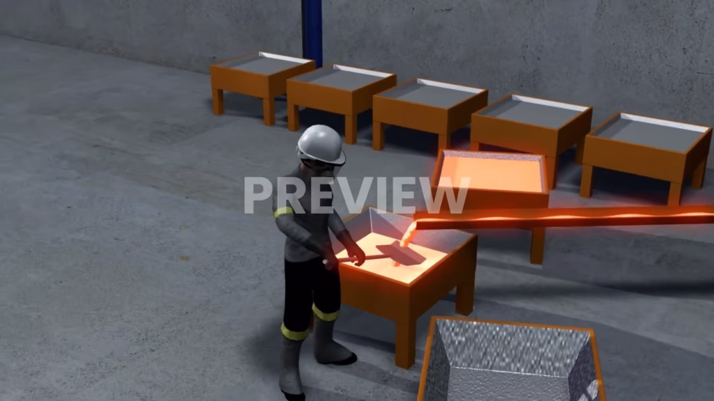 Molten-Metal-Safety-Animation-Video