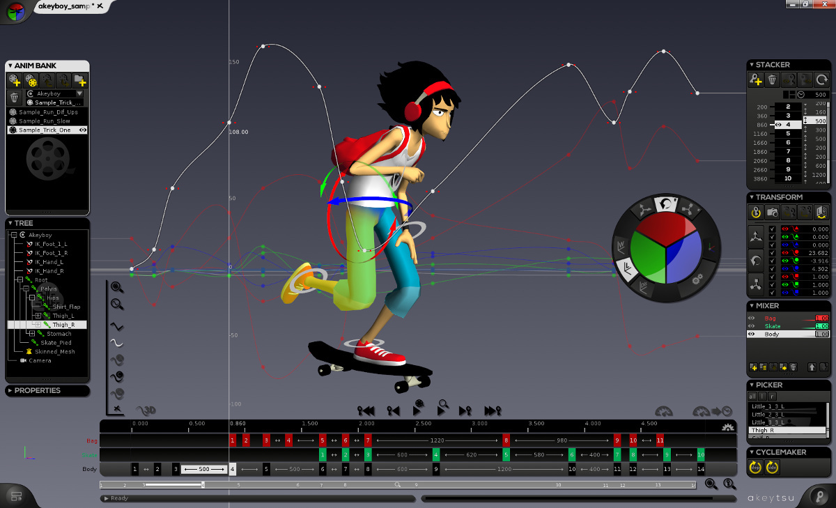 Unity Animation Toolkit